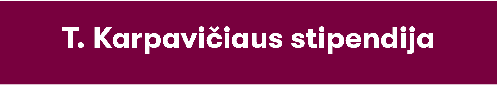 Karpavičiaus stipendija