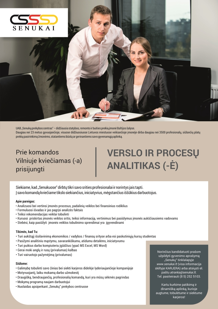 ISORINIS analitikas mazas 5