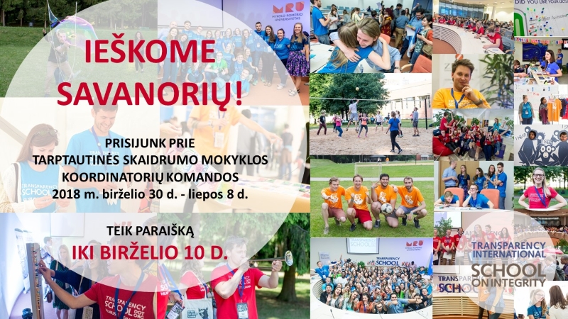 TISI 2018 koordinatoriai